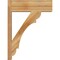 Ekena Millwork Olympic Block Rough Sawn Outlooker, Western Red Cedar, 8"W x 24"D x 32"H OUT08X24X32OLY05RWR - alternate 4